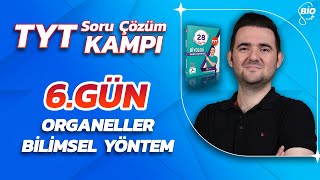 Organeller Bilimsel Yöntem Soru Çözümü  21 Günde TYT Biyoloji Kampı6 [upl. by Atiuqrahc221]