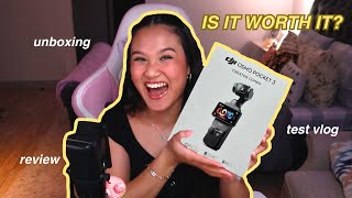 DJI Osmo Pocket 3 Creator Combo  Unboxing Review amp Test Vlog [upl. by Yaf635]