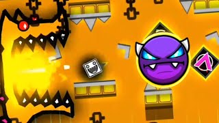 HEAT by BrainETR Easy Demon  Geometry Dash 22142  GeoGhast [upl. by Ahsoj]