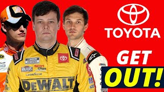 Toyota Racing Development Screws Over Prospects Erik Jones Out at Joe Gibbs Racing [upl. by Baldridge]