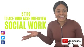 Social Work  Prepare for your Assessed Supported Year in Employment interview [upl. by Markus119]