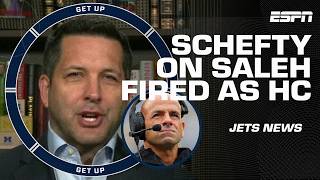 Robert Saleh being FIRED wasnt based on this season ALONE  Adam Schefter 👀  Get Up [upl. by Rankin]