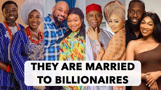 Top 10 Nollywood Actresses Who Are Married To Rich Billionaire Husbands Occupation and Net Worth [upl. by Gilmour]