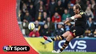 Pitch Demo Andy Goode kicking masterclass  Rugby Tonight [upl. by Ahtanamas880]