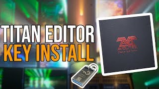 INSTALLING THE AVOLITES EDITOR KEY [upl. by Rebmaed]