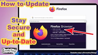 How to Update Mozilla Firefox Stay Secure and UptoDate [upl. by Floria]