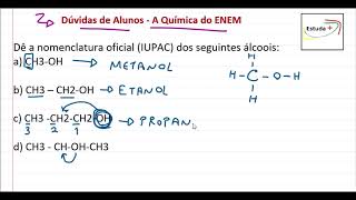 Nomenclatura  álcool [upl. by Mccowyn]