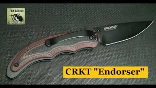 CRKT Endorser EDC Knife [upl. by Nalrah198]