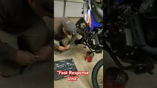 Oil change quotfast response unitquot hawk enduro Spring and Fall rush lawnlife lawncare dirtbike [upl. by Pepillo]