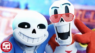 Sans and Papyrus Song Remastered  An Undertale Rap by JT Music quotTo The Bonequot [upl. by Ordnael]