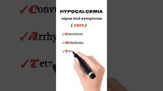 hypocalcemia signs and symptoms  hypocalcemia mnemonic [upl. by Arimas]