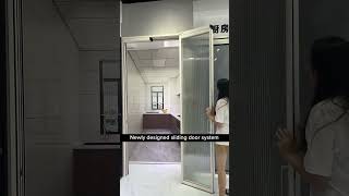 The latest design of aluminum alloy sliding door Pd door PT door system slidingdoors home [upl. by Delaryd355]