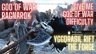 How to Beat Yggdrasil Rift GMGOW Difficulty The Forge Svartalfheim God of War Ragnarok [upl. by Aicert]