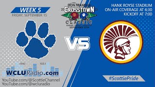 Glasgow Scotties vs Barren County Trojans  High School Football Week 5 [upl. by Morgun821]