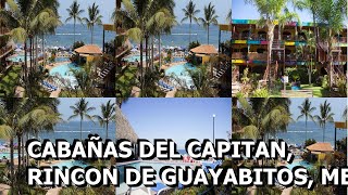 Cabañas del Capitan Rincon de Guayabitos Mexico [upl. by Notyrb]