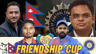 FRIENDSHIP CUP  Nepal Gujrat  Baroda T20 Tri Series 2024  भारतमा खेल शिक्षण cricket nepal [upl. by Chris]