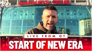 SIR JIM’S NEW UNITED Adam’s LIVE from Old Trafford Man United v Aston Villa Preview  MUFC News [upl. by Iralam]