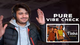 Aditya Rikhari  Tinka Official Music Video  Reaction  Rtv Productions [upl. by Kirshbaum433]