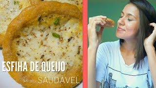 ESFIHA DE QUEIJO SAUDÁVEL I Canal da Lari Ferreira [upl. by Eilegna]