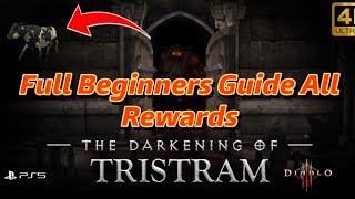 Darkening of Tristram Event 2023 Beginners Guide All Rewards  Full Walkthrough [upl. by Maidy902]