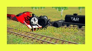 TAR DISTRACTION OF JAMES  Trainz Remake Clip  Chucklesome Trucks [upl. by Ainessey]