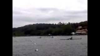 finale skiff E world master games Torino 2013 Lago di Candia [upl. by Sumerlin]