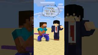 HELP Herobrine To Power Up And Throw A Stick friendship shorts trending anime [upl. by Grussing]