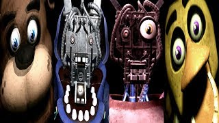 FNAF VR Help Wanted Parts and Service Compilation Gameplay Animation FNAF2 Fan made [upl. by Arym430]