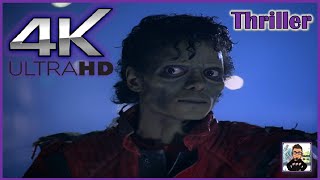 Michael Jackson  Thriller Official Video 4K Remastered [upl. by Oos474]