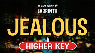 Jealous Karaoke Higher Key  Labrinth [upl. by Sofie]