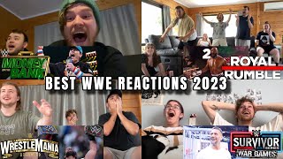 TOP 10 BEST WWE Reactions Of 2023 [upl. by Hubert]