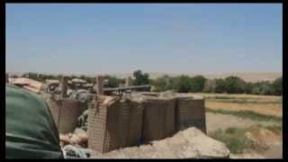 Afghan Soldier Fires Recoilless Rifle  Afghan Security Forces Combat Taliban in Sangin District [upl. by Ennoirb]