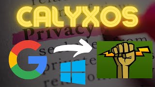 How to install CalyxOS on Android using Microsoft Windows  I now only recommend GrapheneOS [upl. by Ineslta]