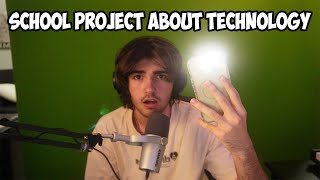 my school project about technology [upl. by Methuselah]