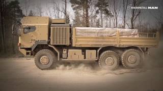 Rheinmetall – Komplettanbieter für logistische und taktische Militärradfahrzeuge [upl. by Eneleahs]