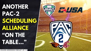 PAC 2 Alliance With CUSA amp MAC Race To NY6 Scenarios BLEAV Network  College Underdogs  Ep 72 [upl. by Peednus]