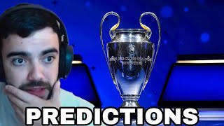 MY UCL GROUP STAGE PREDICTIONS  Champions League 2324 [upl. by Lehteb]