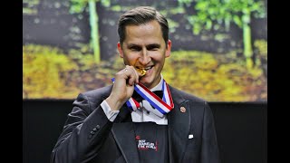 Meilleur sommelier du monde Best sommelier of world  winners final  Raimonds Tomsons from Latvia [upl. by Ayoted]