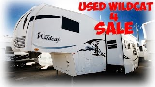 Used 2009 Forest River RV Wildcat M31THSB Stock  T4816 [upl. by Kamat233]