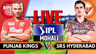 IPL 2024 Live PBKS vs SRH Live Match  IPL Live Score amp Commentary  Punjab vs Hyderabad Innings 2 [upl. by Minette]