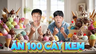 Ăn 100 Que Kem Trong 24 Giờ  Ăn Theo Đội  Eat 100 Ice Creams In 24 Hours [upl. by Enalb859]