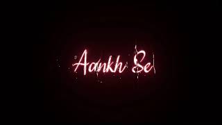 Raat Ka Nasha Abhi Lyrics Video song  Asoka  Shah Rukh Khan Kareena  Abhijeet  PK Black screen [upl. by Eidnew]