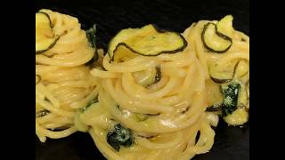 Spaghetti alla Nerano ricetta facile by AlTa Cucina [upl. by Annawit932]