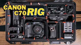 Canon C70 Rig Build [upl. by Yerbua]