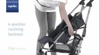 Trip the lightest Inglesina stroller technical video ENG [upl. by Downey]