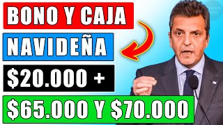 👏quotCaja Navideña bono 20000 y 135000 para Jubilados y Pensionados en Enero y Febrero Ansesquot [upl. by Dorran228]