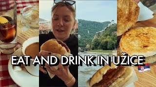 UŽICE  MUST TRY Serbian FOOD and PLACES to visit  Hidden Gem of SERBIA 🇷🇸 prt2 [upl. by Kath]