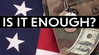 Can You Live Off Military Retirement  How Much Do You Get [upl. by Hardigg]