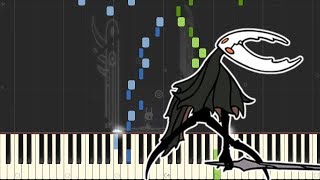 Sealed Vessel  Hollow Knight Piano Tutorial Synthesia [upl. by Hamaso]