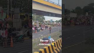 Bacoor fire evacuees [upl. by Aeikan]